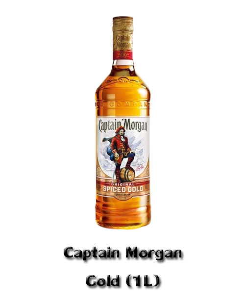 Captain Morgan Gold  <br> (1L) Alc.35%