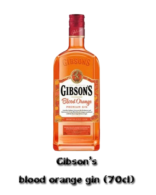 Gibson's blood orange gin<br> (70cL) Alc.37.5%