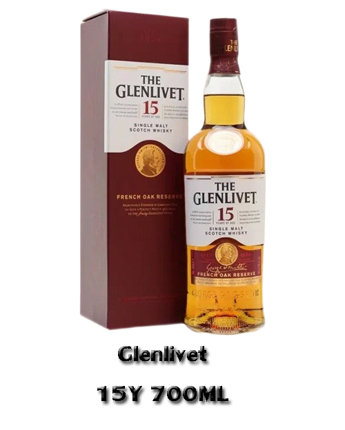 Glenlivet 15Y  French oak Reserve  700cl