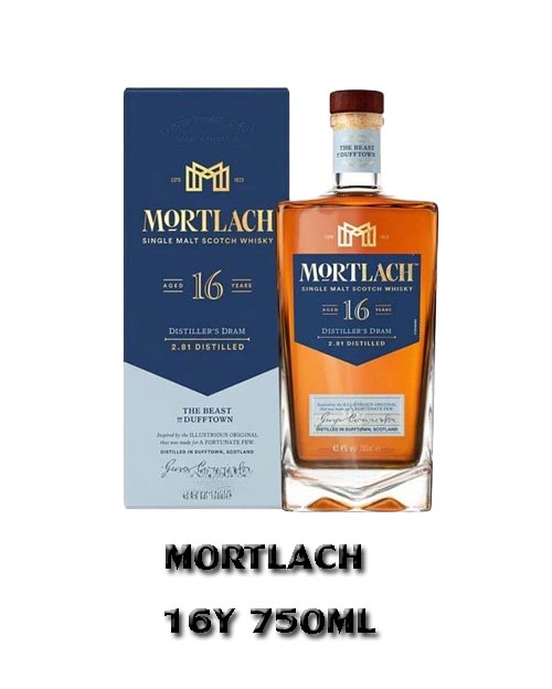 MORTLACH  16Y (750ml) Alc.43.4%