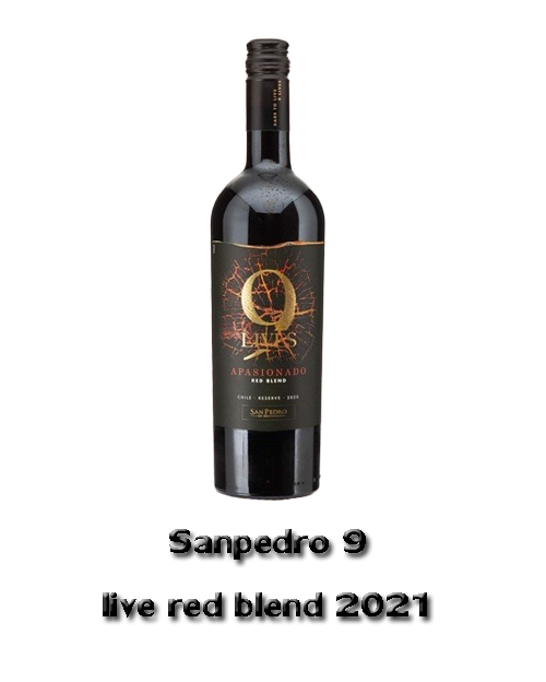 Sanpedro 9 live red blend 2021 (750ml) Alc.13.5%