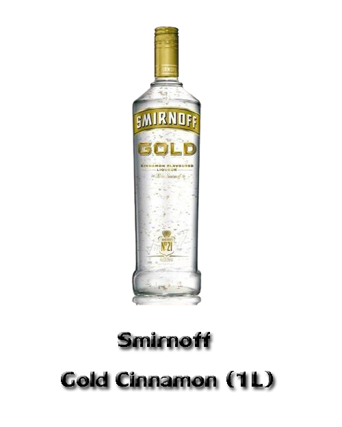 Smirnoff Gold Cinnamon(1l) Alc.37.75%