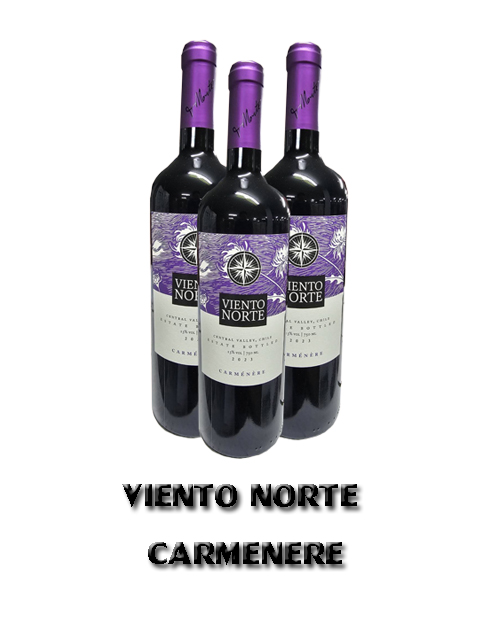 VIENTO NORTE CARMENERE(750ml) Alc.12.5%