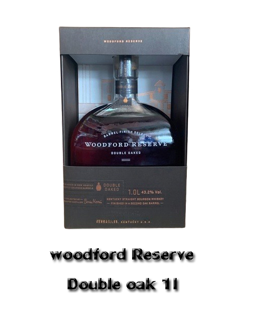 woodford Reserve  Double oak  (1l) Alc.43.2%