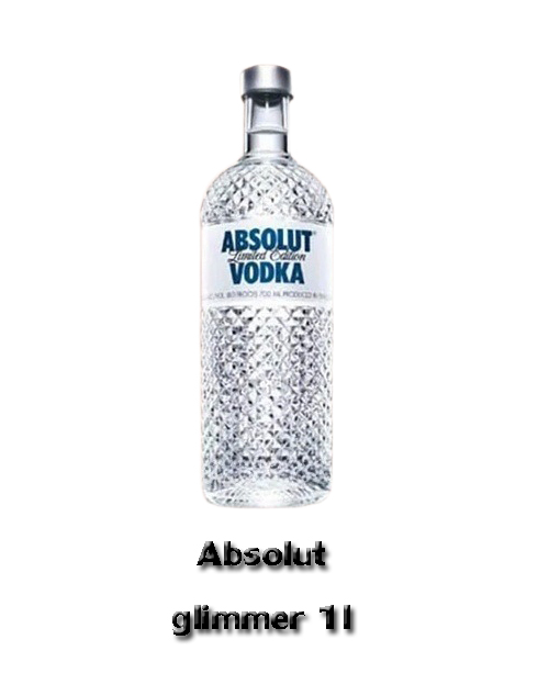 Absolut glimmer(1l) <br>Alc.40%