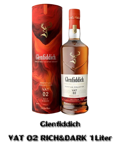 Glenfiddich VAT O2 <br>  RICH&DARK (1L) Alc.43%