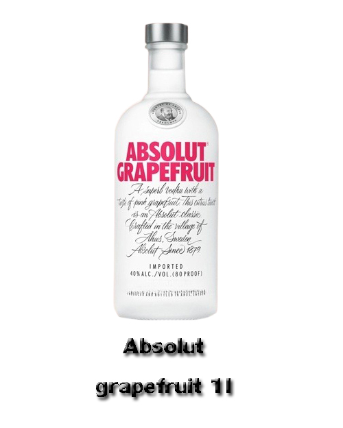 Absolut grapefruit(1l) <br>Alc.40%