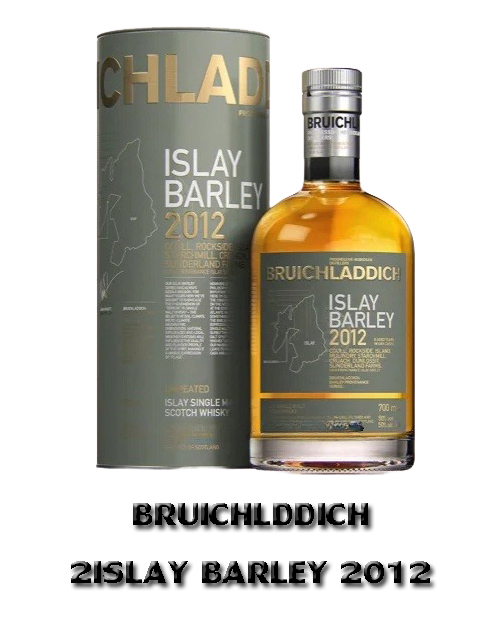 Bruichlddich ISLAY BARLEY  2012<br> (700mL) Alc.50%