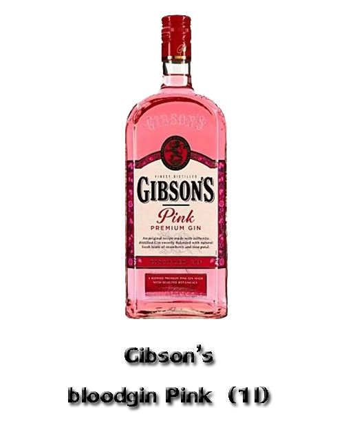 Gibson's bloodgin Pink <br>(1L) Alc.37.5%