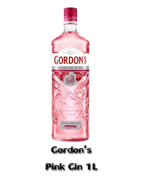 Gordon's Pink Gin  <br>(1L) Alc.37.5%