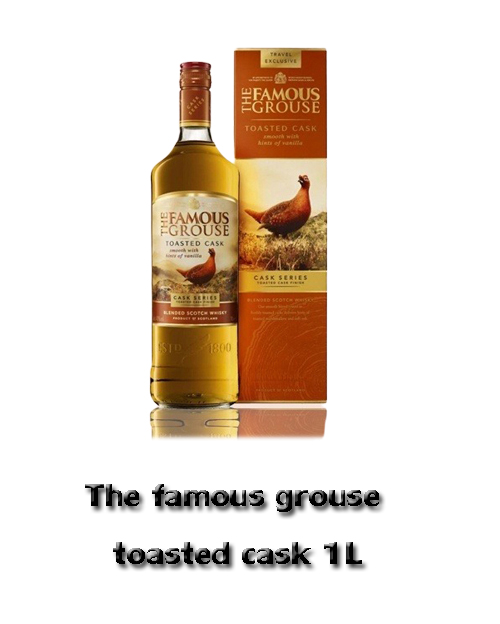The famous grouse toasted cask (1l) Alc.40%