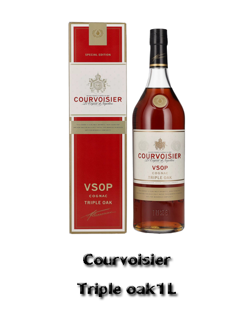 Courvoisier Triple oak <br>(1L) Alc.40%
