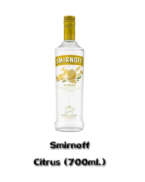 Smirnoff Citrus(700cl) Alc.38%