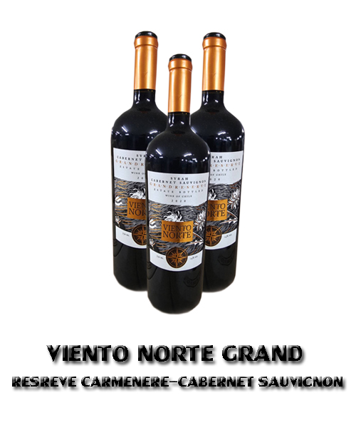 VIENTO NORTE GRAND RESERVE CARMENERE-CABERNET SAUVIGNON (750ml) Alc.14%