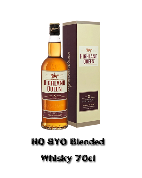 HQ 8YO Blended Whisky (70cl) Alc.40%