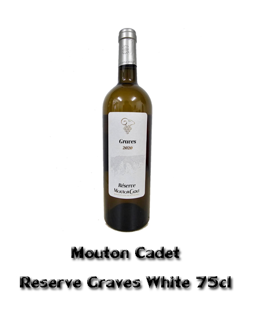 Mouton Cadet Reserve Graves White(75cl) Alc.13%