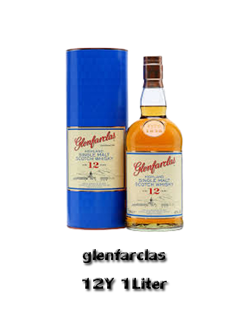 Glenfiddich  12Y<br>  (1L) Alc.40%