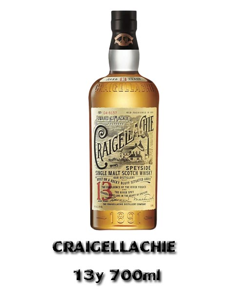CRAIGELLACHIE 13Y (700ml) Alc.46%
