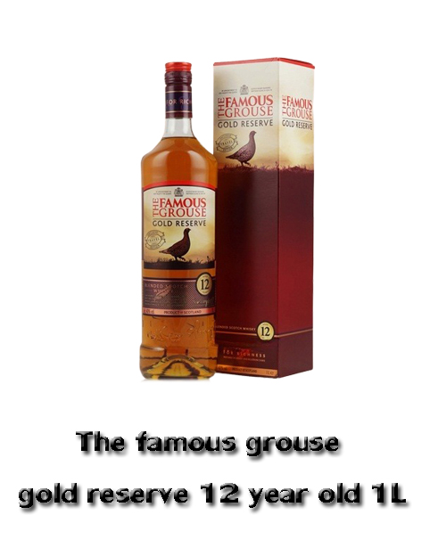 The famous grouse gold reserve 12 year old (1l) Alc.43%