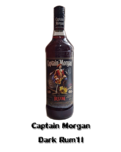 Captain Morgan Dark Rum<br> (1L) Alc.37%