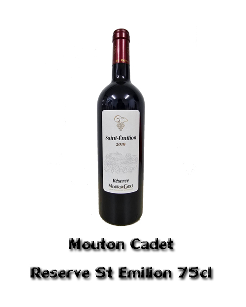 Mouton Cadet Reserve St Emilion(75cl) Alc.13%