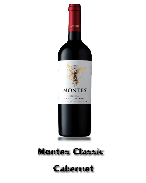 montes classic cabernet(750ml) Alc.14.50%