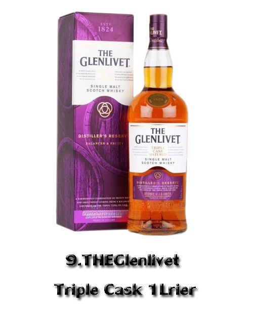 TNEGlenlivet Triple  Cask<br> (1L) Alc.40%