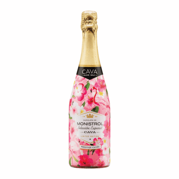 CAVA   Flower  RoseMONISTROL (750ml) Alc.12%