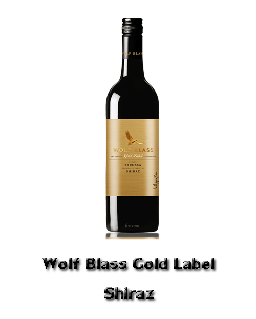 Wolf blass gold labet shiraz