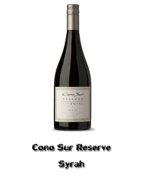 cono sur Reserve Syrah