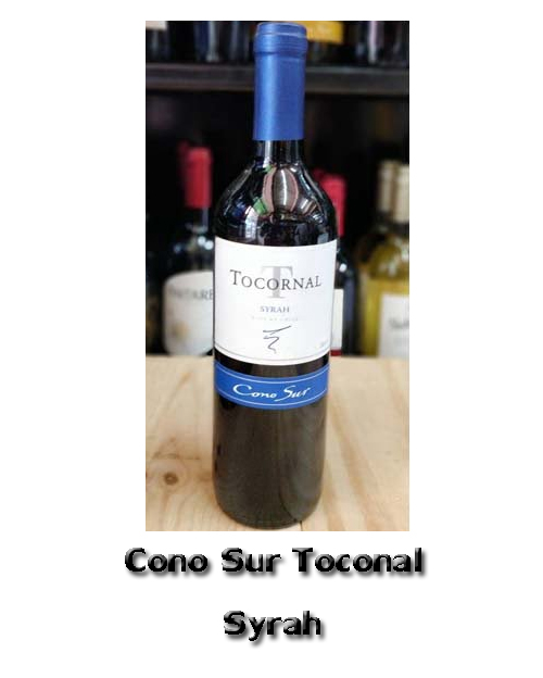 cono sur Toconal   Syrah