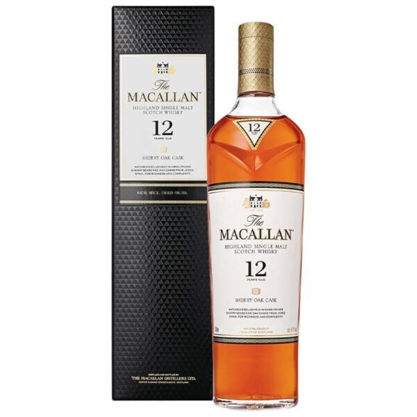 Macallan  12Y  Sherry Oak  70 cl